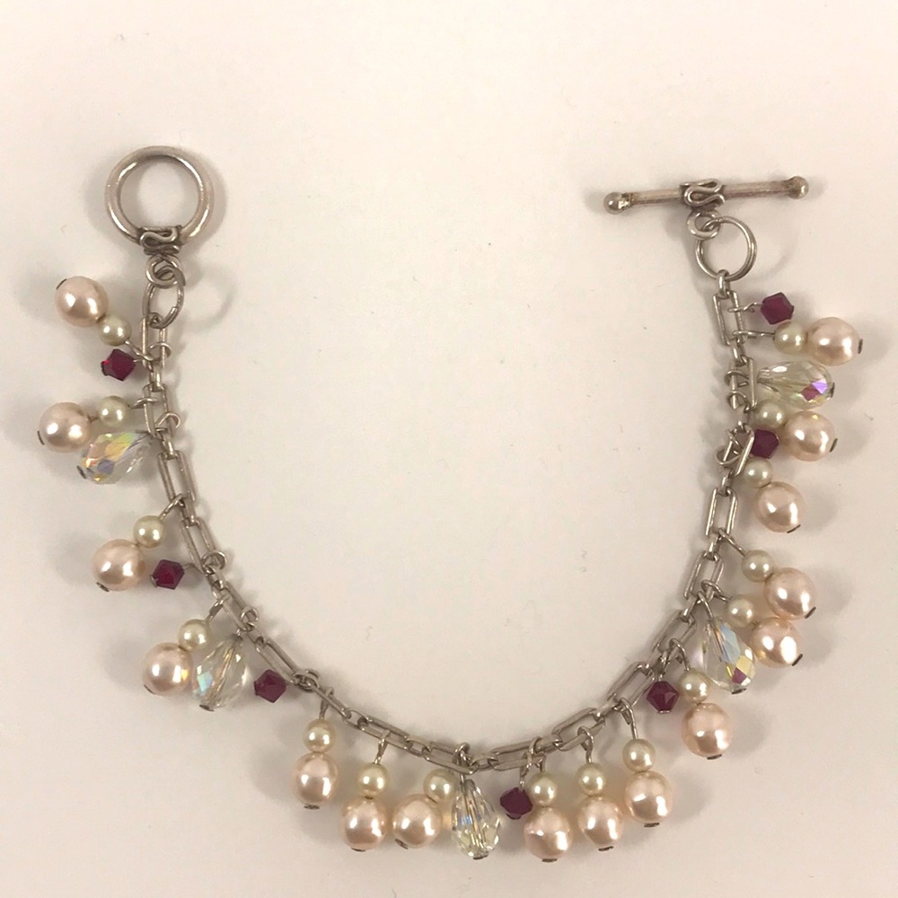 Pearl & Crystals Bracelet